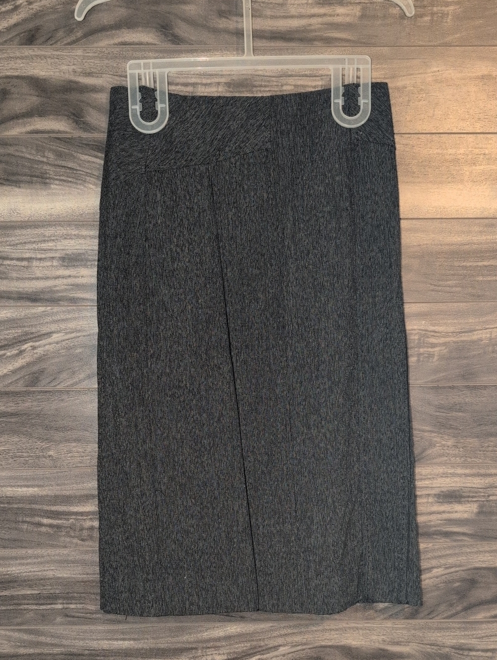 Le Château Gray Melange Pencil Skirt - Size 00